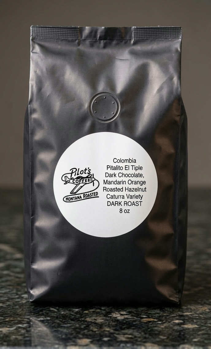 Pilot's Coffee — Colombia Pitalito El Tiple, 8 oz bag